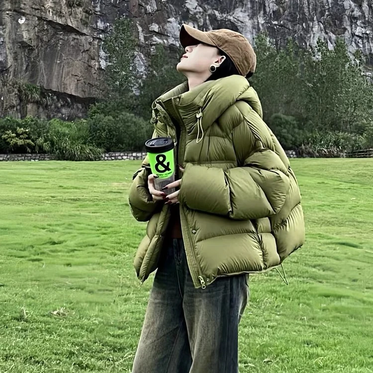 短款棉服女防寒加厚2025新款韩版棉衣小个子棉袄面包冬季外套