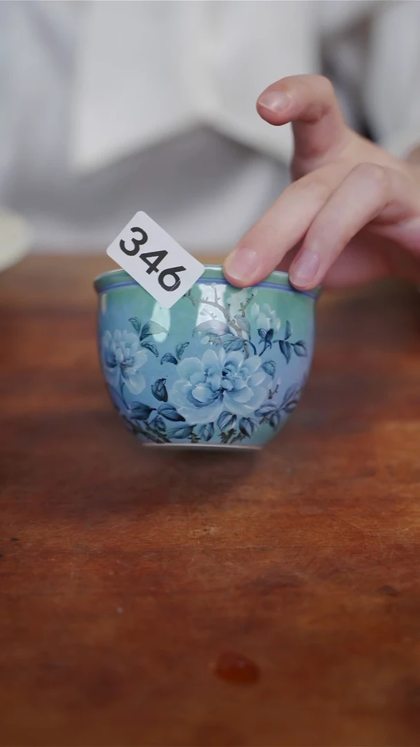 杯等烟雨陶瓷手作主人杯346