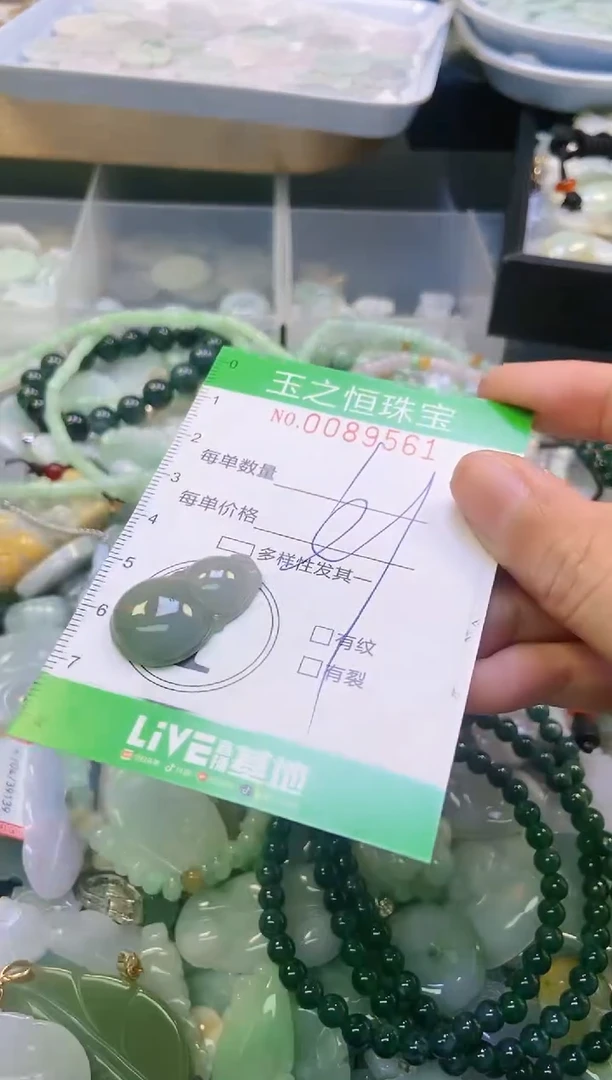 翡翠未镶嵌颈饰闪购0089561