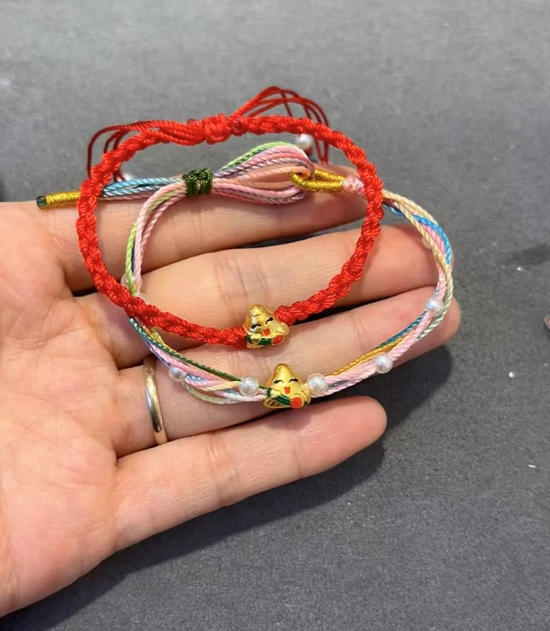 中国黄金足金小粽子