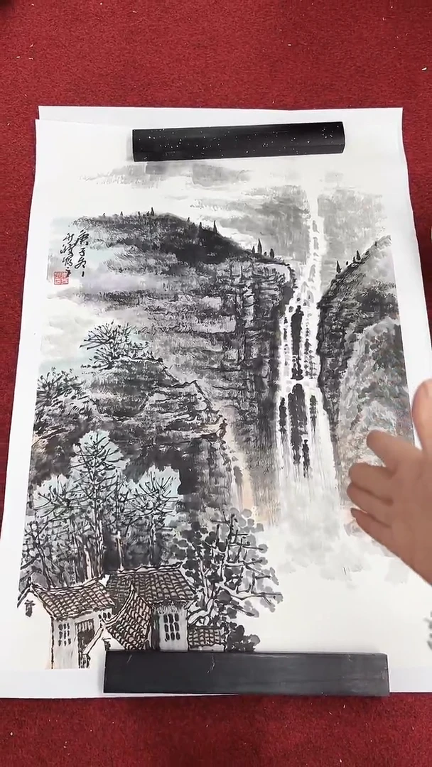 国画李少波/国画/花鸟