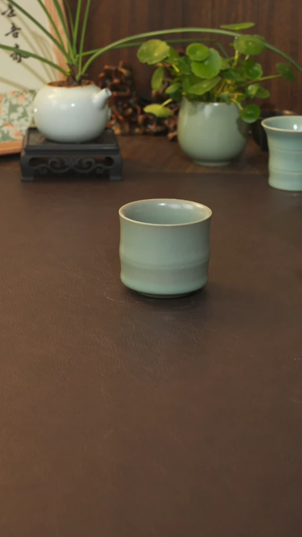 【闪购商品】杯宣宝汝瓷原矿原釉微瑕