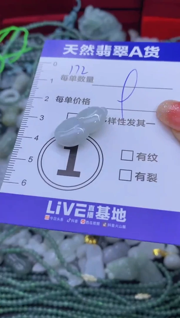颈饰未镶嵌翡翠天然翡翠A货批量多样性发一件