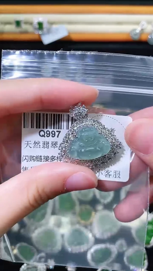 翡翠未镶嵌颈饰精美翡翠-多样性只发一件Q997