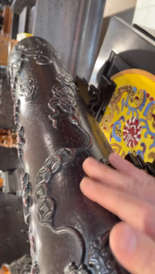 【闪购商品】木木雕紫气东来横财、、、、、、、、