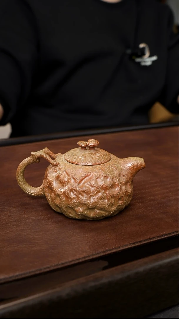 原矿黄段 柴烧 供春壶 200cc