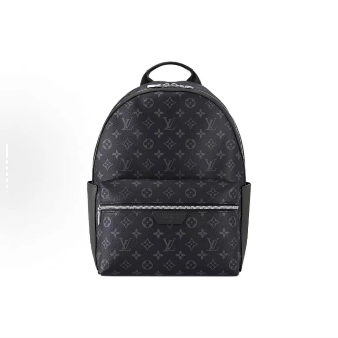 99新 LouisVuitton/路易威登 25年新款 黑老花阿波罗双肩包小号