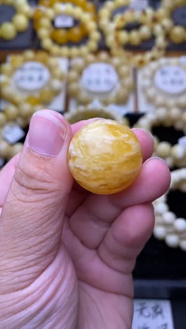 裸石琥珀未镶嵌大小姐珠宝严选96