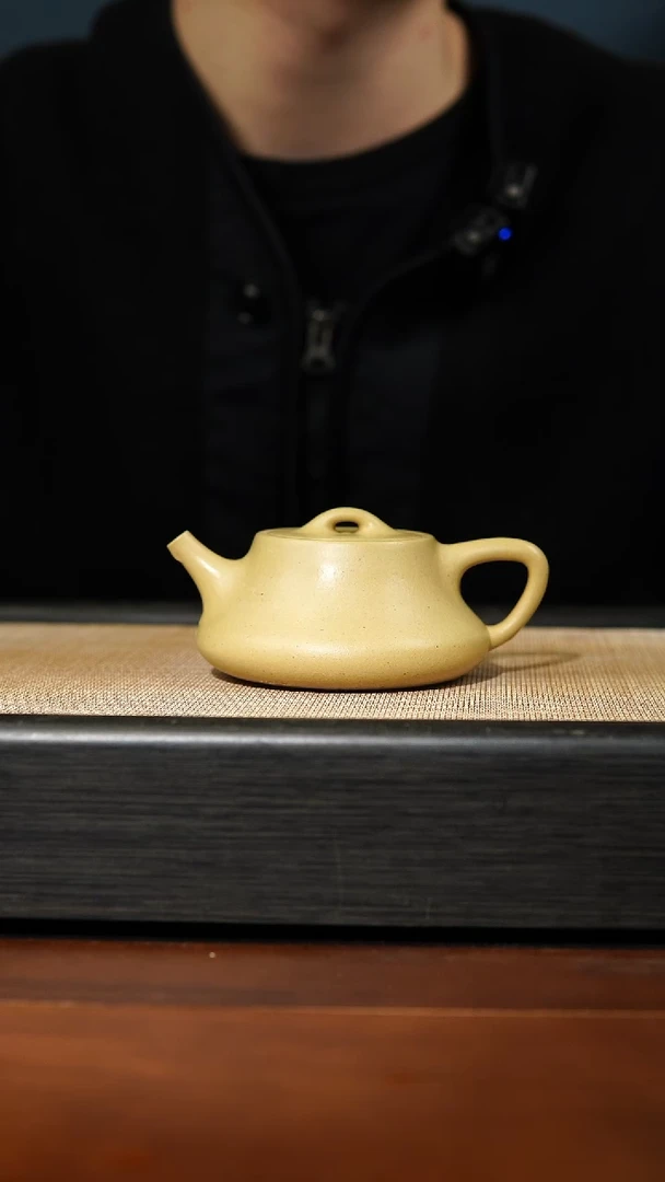 【闪购商品】紫砂茶壶础瓢，120cc，台西绿