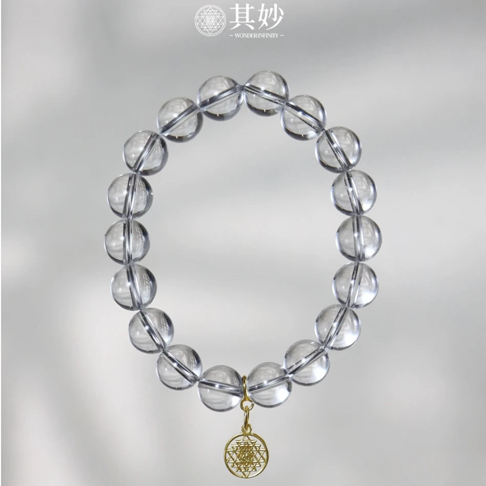 其妙经典·净体白水晶手串多样性发一