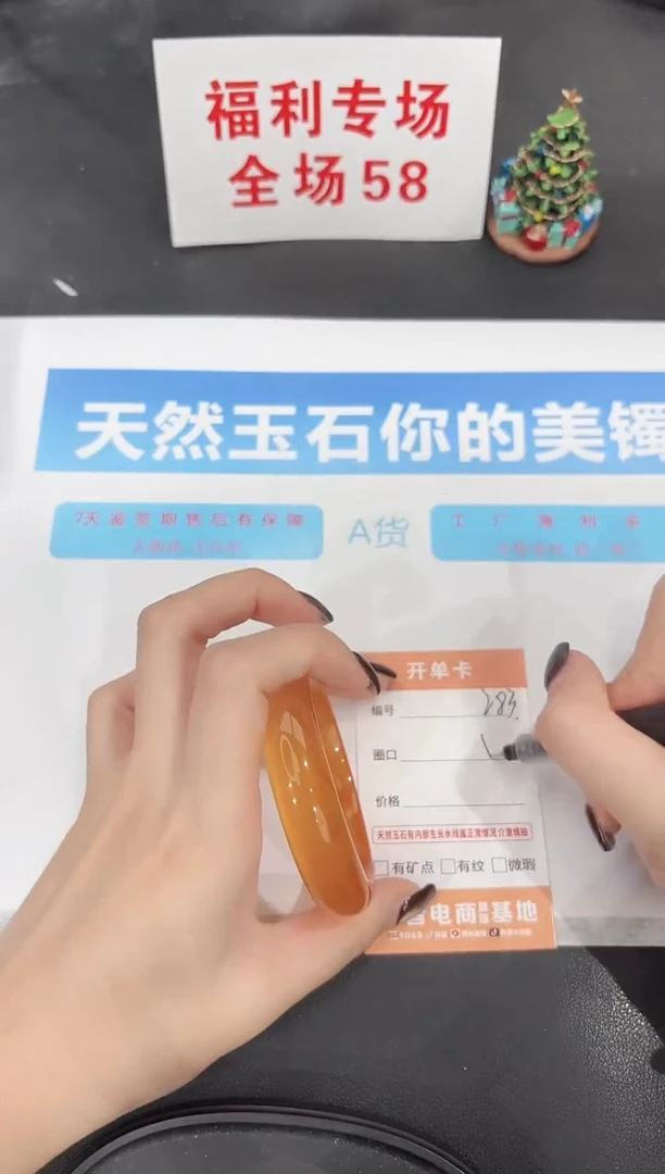 未镶嵌手镯石英质玉283-56.3