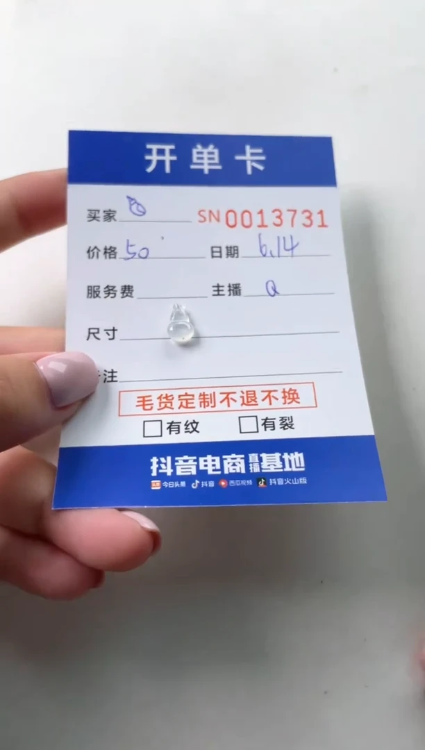 翡翠未镶嵌颈饰?00013731