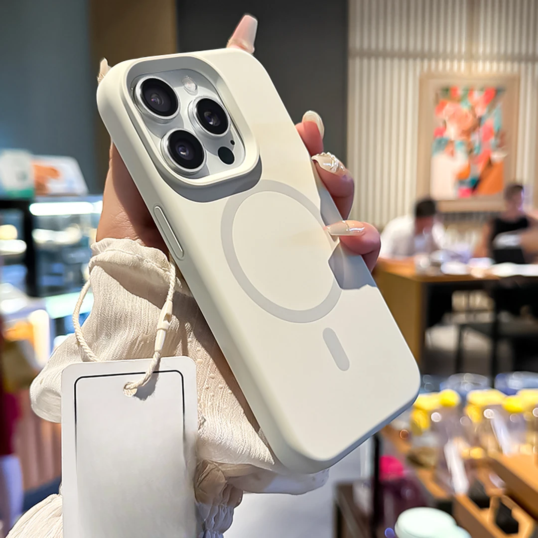 【强磁吸】适用苹果16pro手机壳iPhone15promax 真液态硅胶14pro
