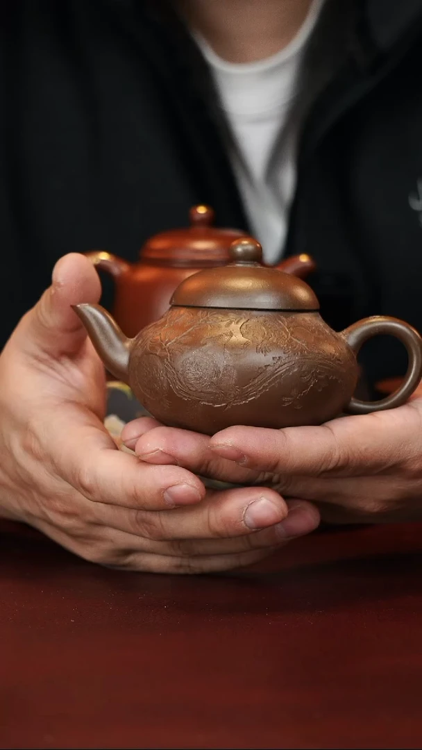 茶壶紫砂原矿高端紫砂--梨形