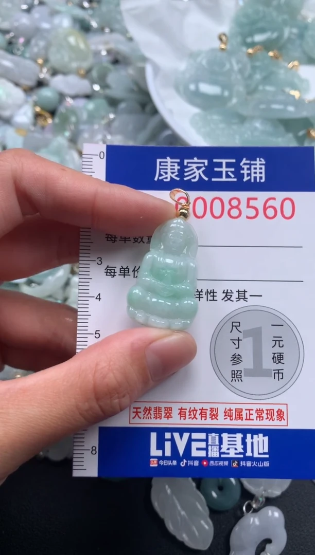 颈饰未镶嵌翡翠8560