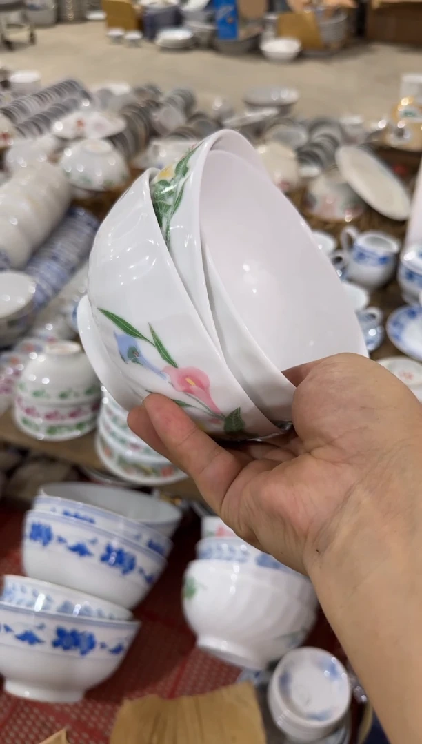 摆件糕*三个碗15厘米有瑕请慎拍