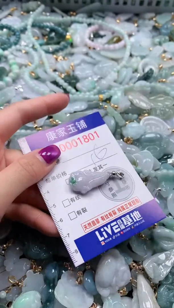 颈饰未镶嵌翡翠1801
