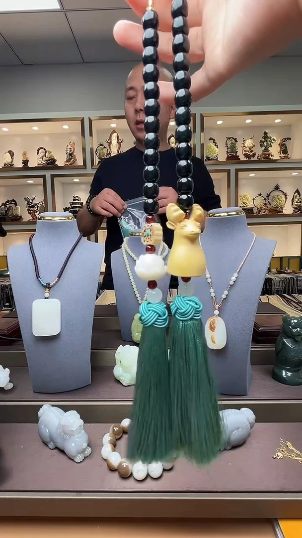 和田玉未镶嵌挂件1