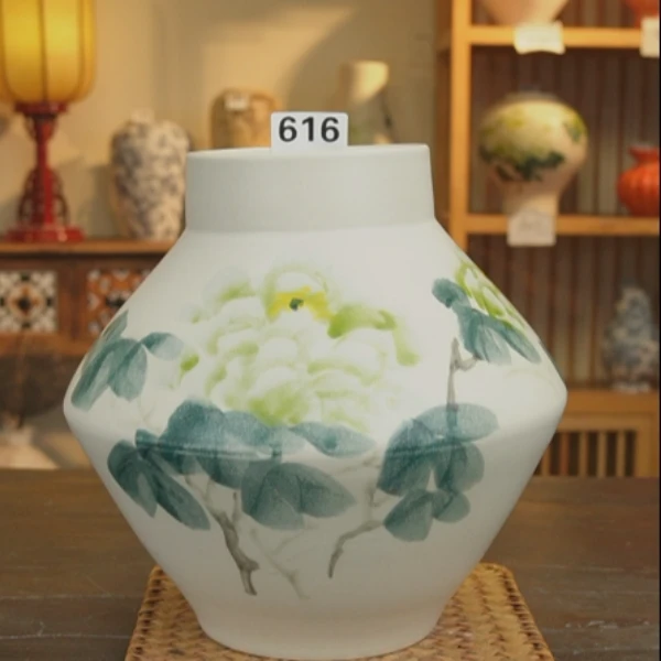 616景德镇手工陶瓷花瓶240x100