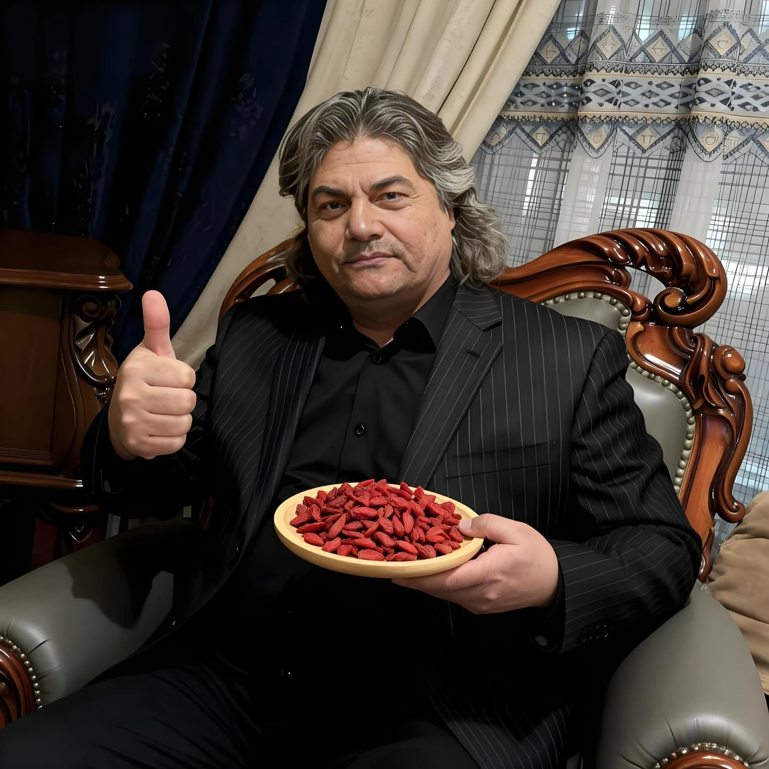 新疆精河枸杞原生态自然晾干大颗粒红枸杞新疆特产泡茶酒头茬大颗