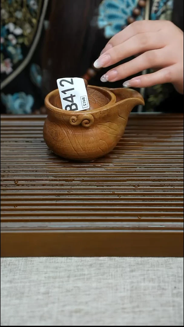 纯手工粗陶茶具 每只不同