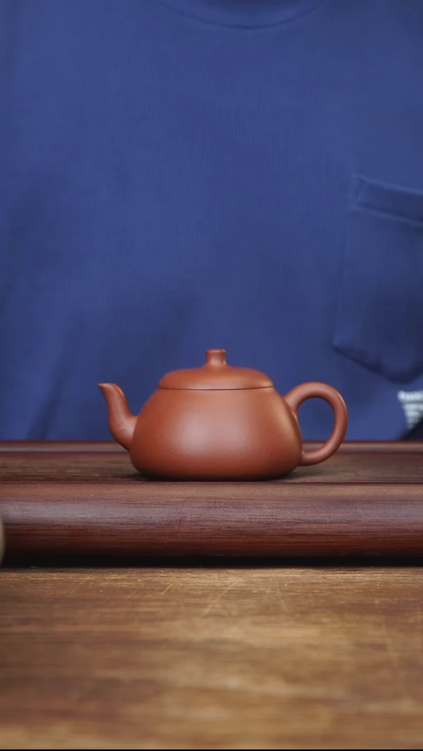 茶壶紫砂160ml 全手无尘 家藏清水泥