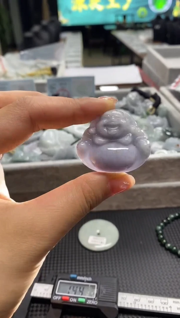 翡翠未镶嵌颈饰338天然缅甸A货翡翠