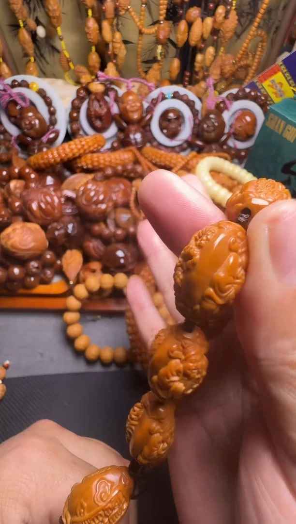 手串橄榄核简*艺龙财一个