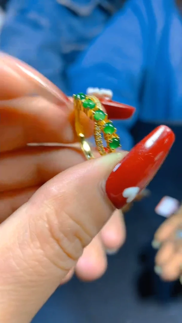 【闪购商品】翡翠戒指未镶嵌0514926811多样性发一