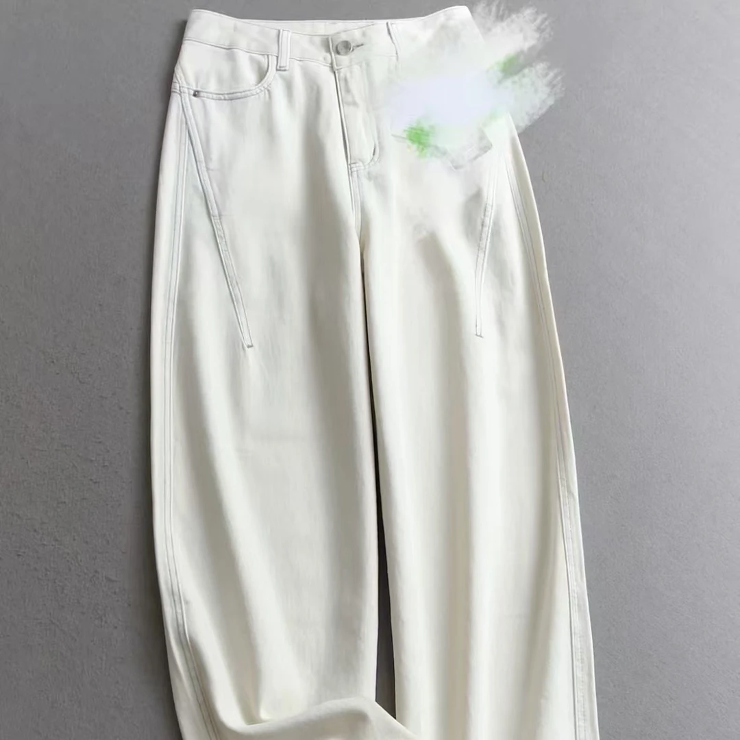 《菈芙芙》 加绒韩版超绝牛仔裤