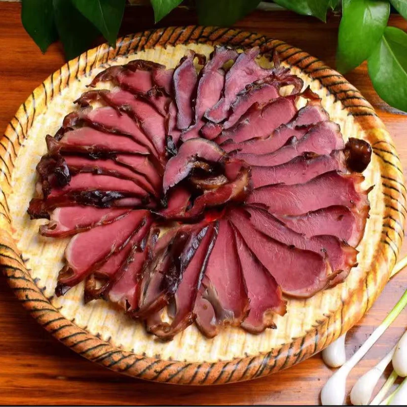 【腊猪心】烟熏腊猪心 柴火烟熏 熏干熏透 WT