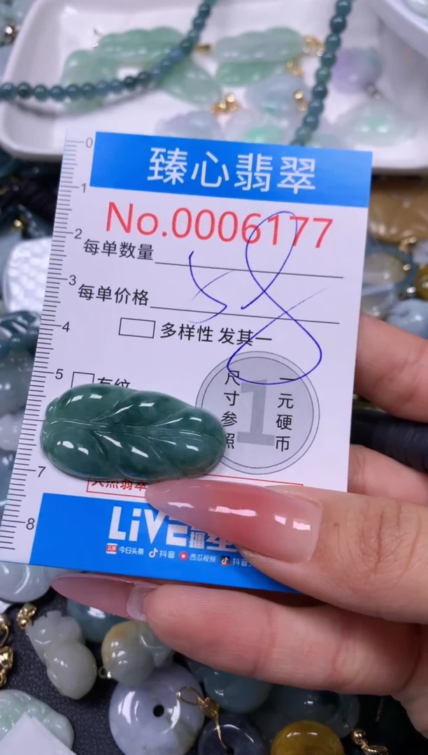 【闪购商品】翡翠颈饰未镶嵌含绳0006177