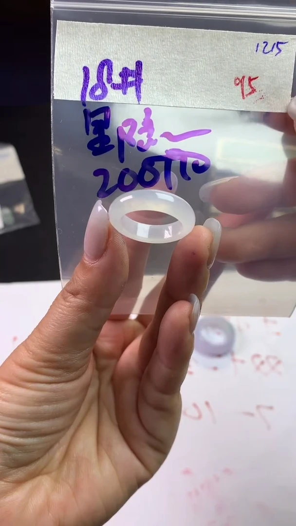 未镶嵌定制翡翠星**哥毛货需精细抛光拍一发一