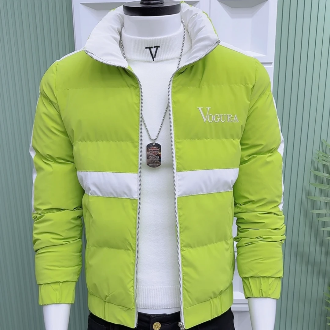 秋冬男士男装帅气韩版修身冬季立领百搭穿搭免洗保暖棉衣外套1939