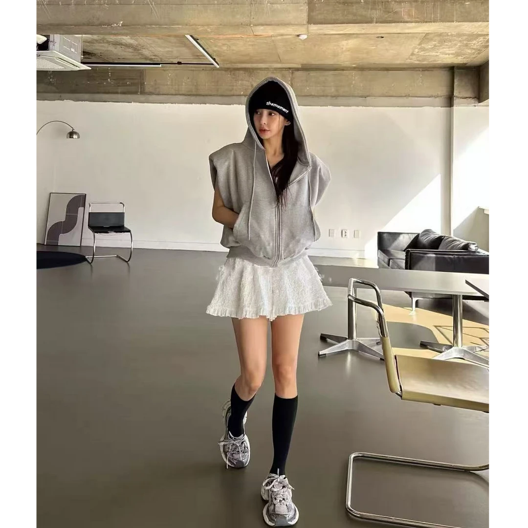 米娜家泡菜定制泡泡纱松紧腰短裤