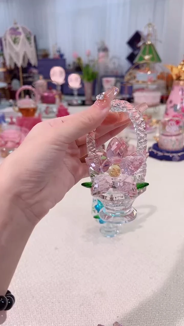 水晶提梁 如图 粉色