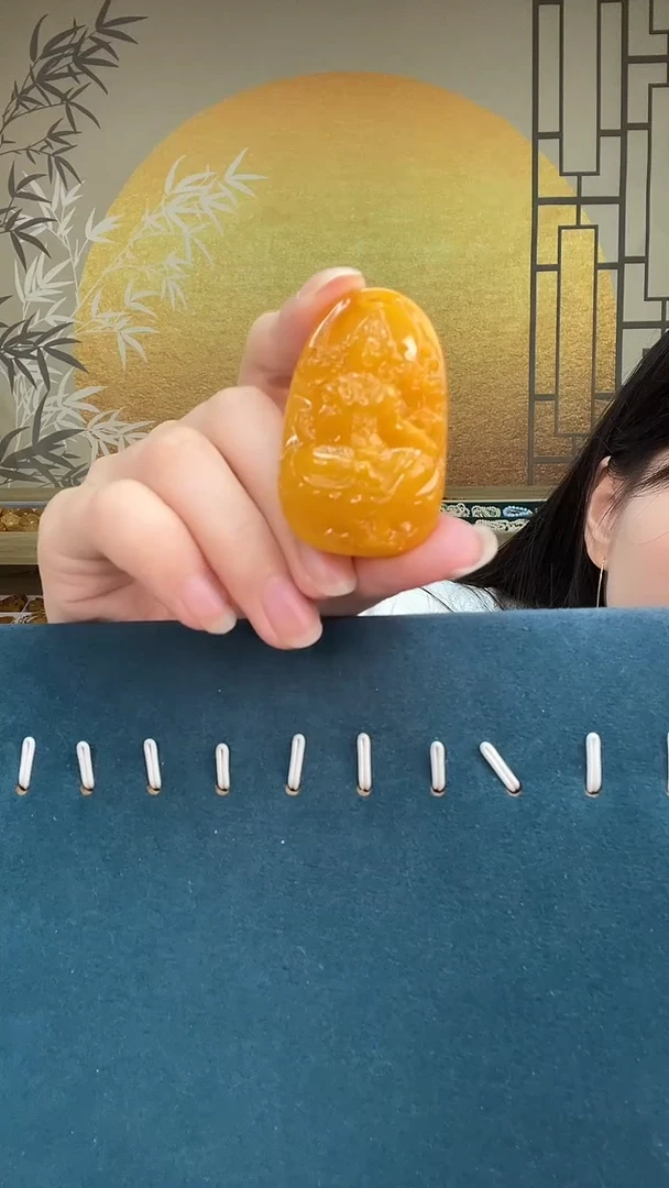 裸石琥珀未镶嵌天然蜜蜡A2424