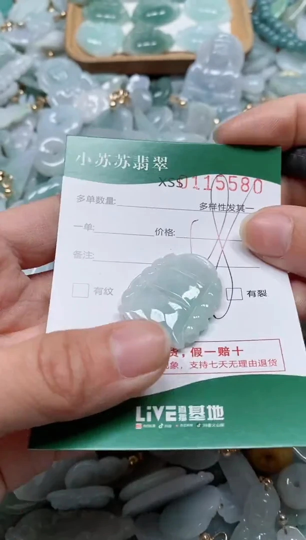 【闪购商品】翡翠颈饰未镶嵌闪购商品0115580