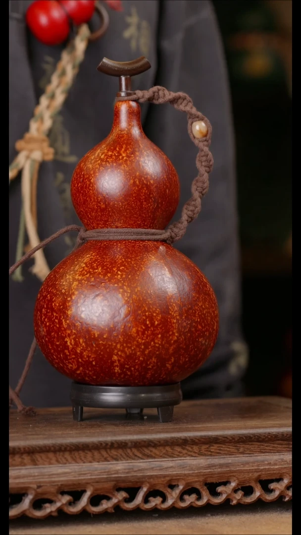 **149号精品天然大漆酒葫芦一物一拍~