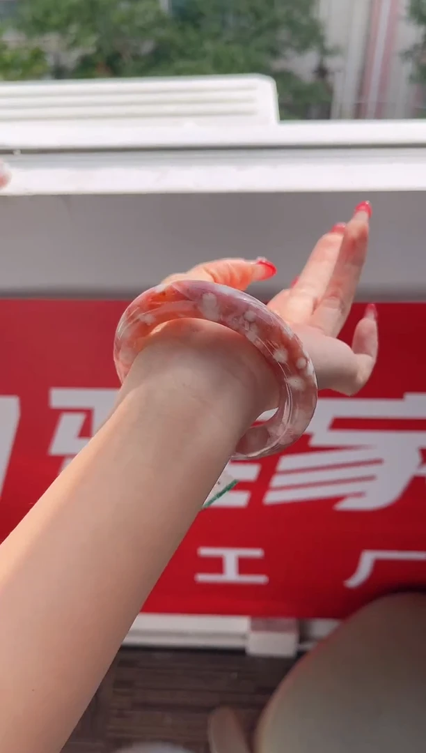 未镶嵌手镯石英质玉瑾圈口（赠品镯心）