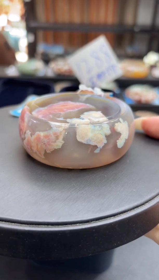 未镶嵌手镯石英质玉C105(63圈赠送镯心)