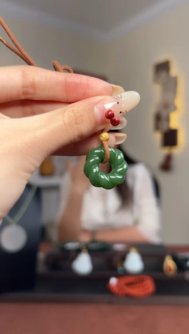 颈饰未镶嵌和田玉22*9.5MM WS90202-G001