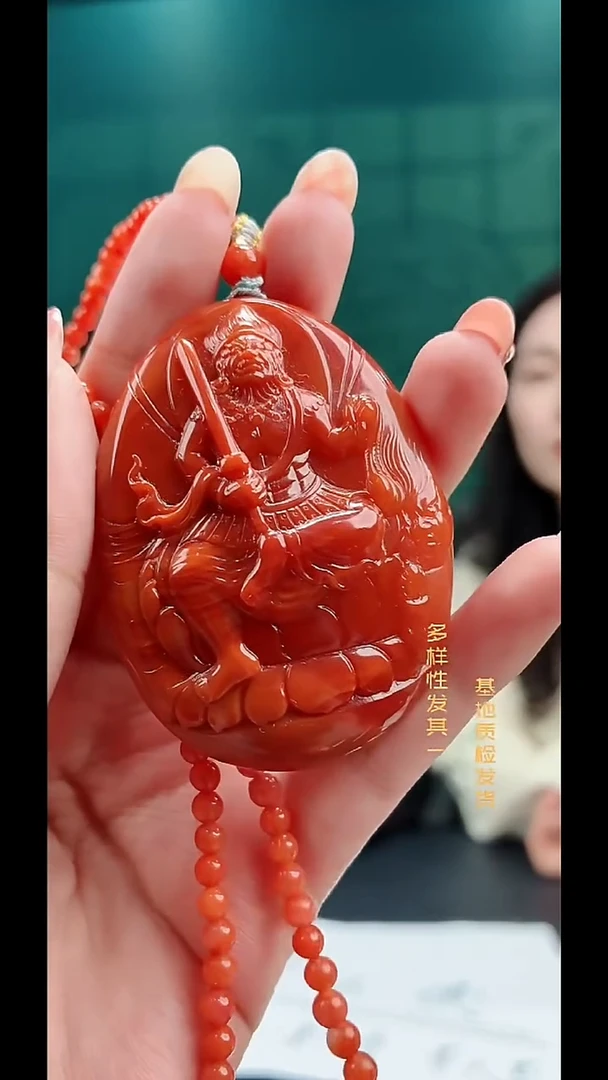 颈饰未镶嵌南红玛瑙纯天然多样性发一