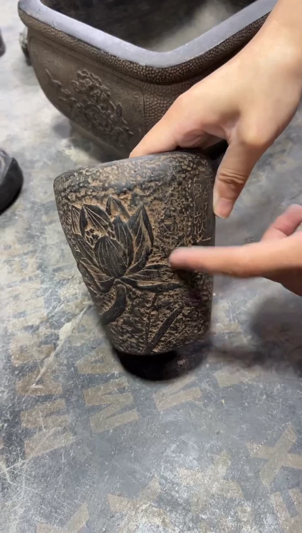 陶土【火山泥】一叶荷
