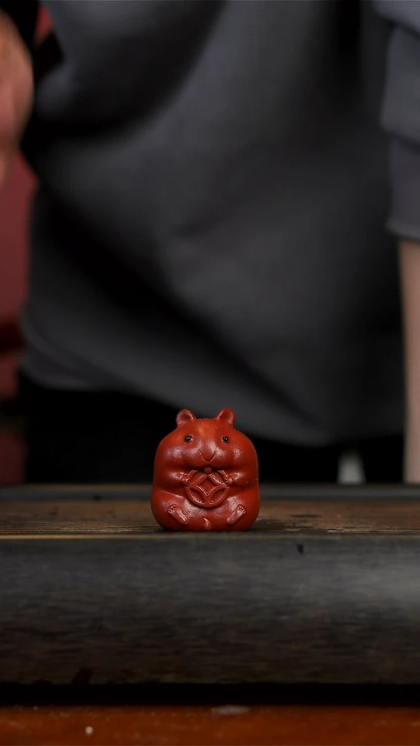 【闪购商品】紫砂茶壶鼠你有钱