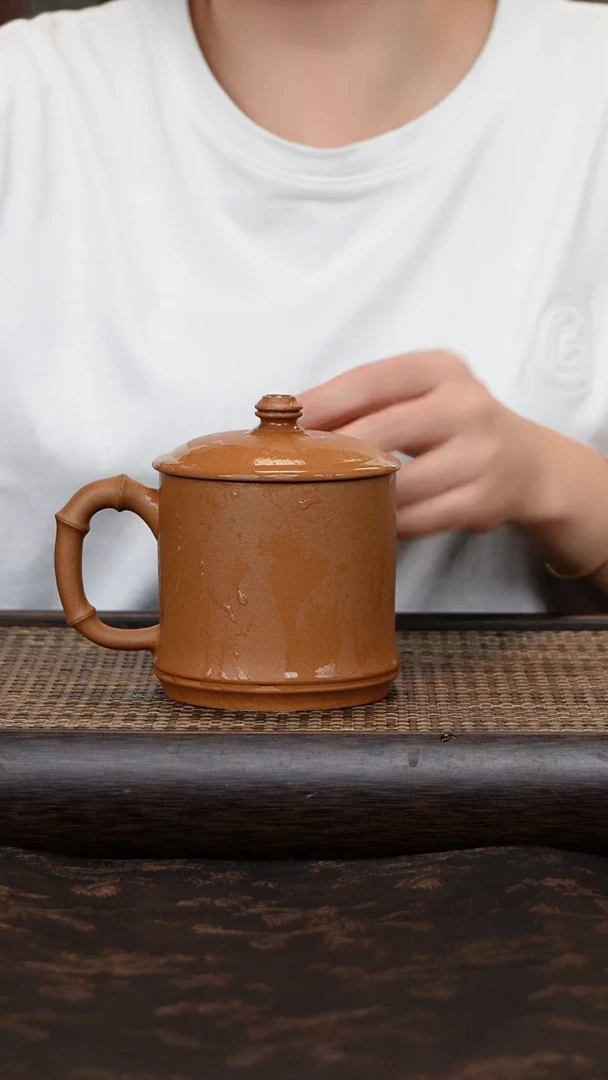 茶杯紫砂老段泥
