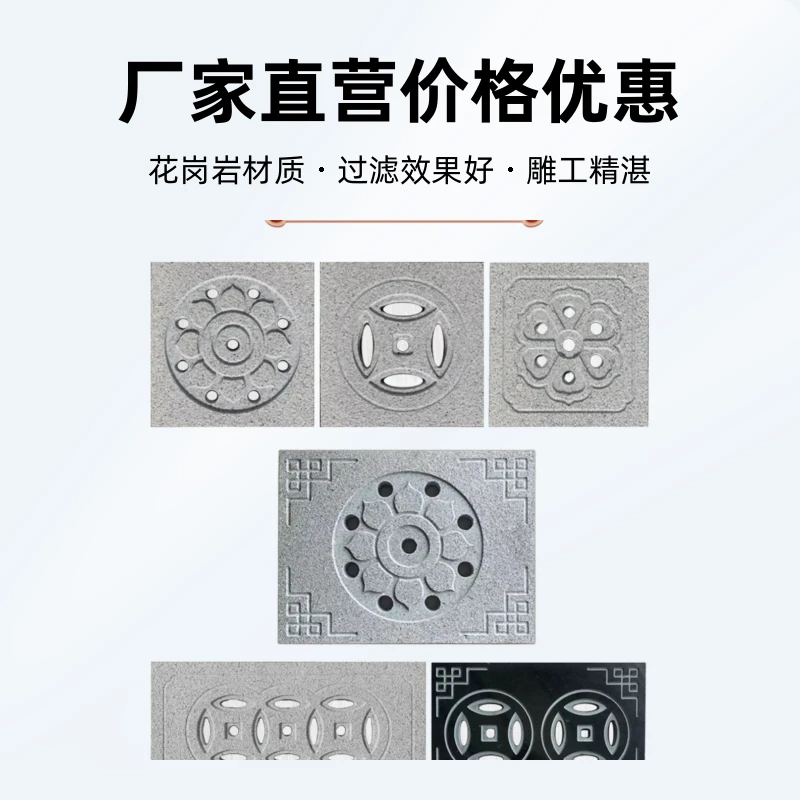 户外大理石地漏家用排水地漏下水地漏庭院排水沟盖板铜钱雨水篦子