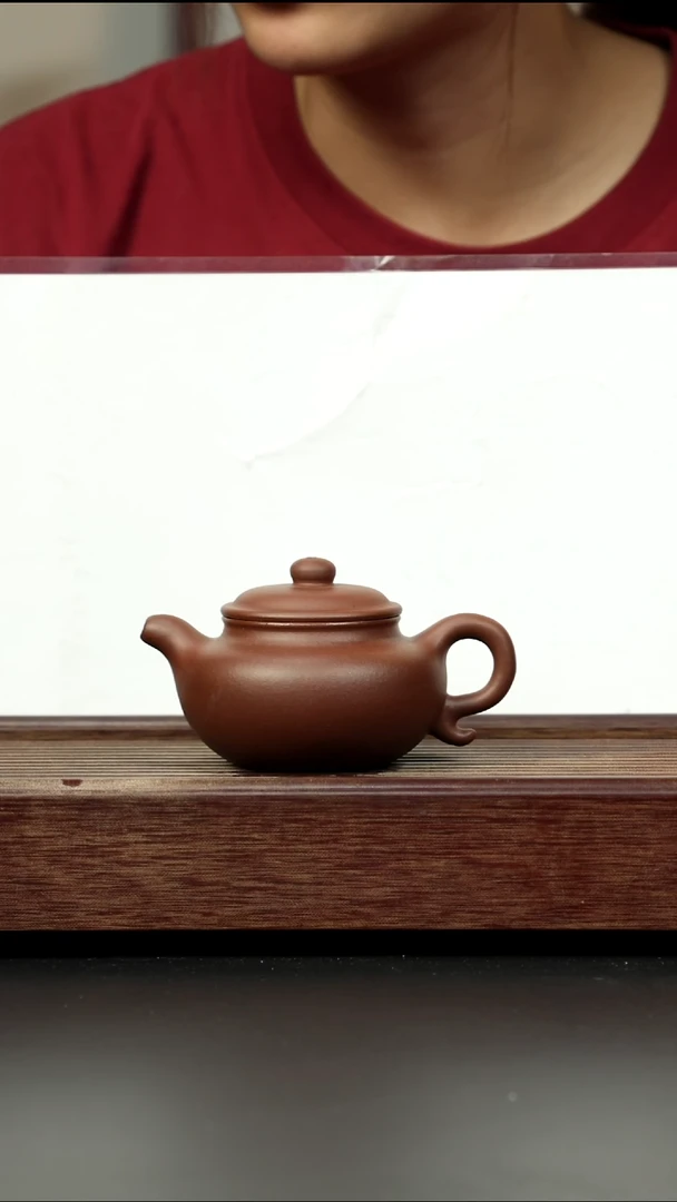 紫砂茶壶底槽清 仿古