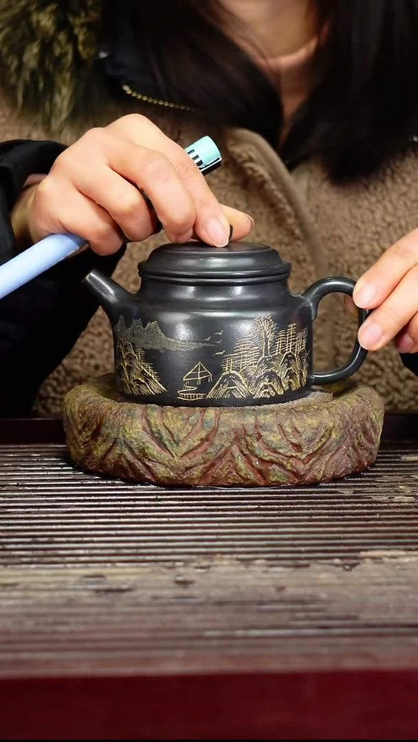 宜兴原矿紫砂壶茶壶260C