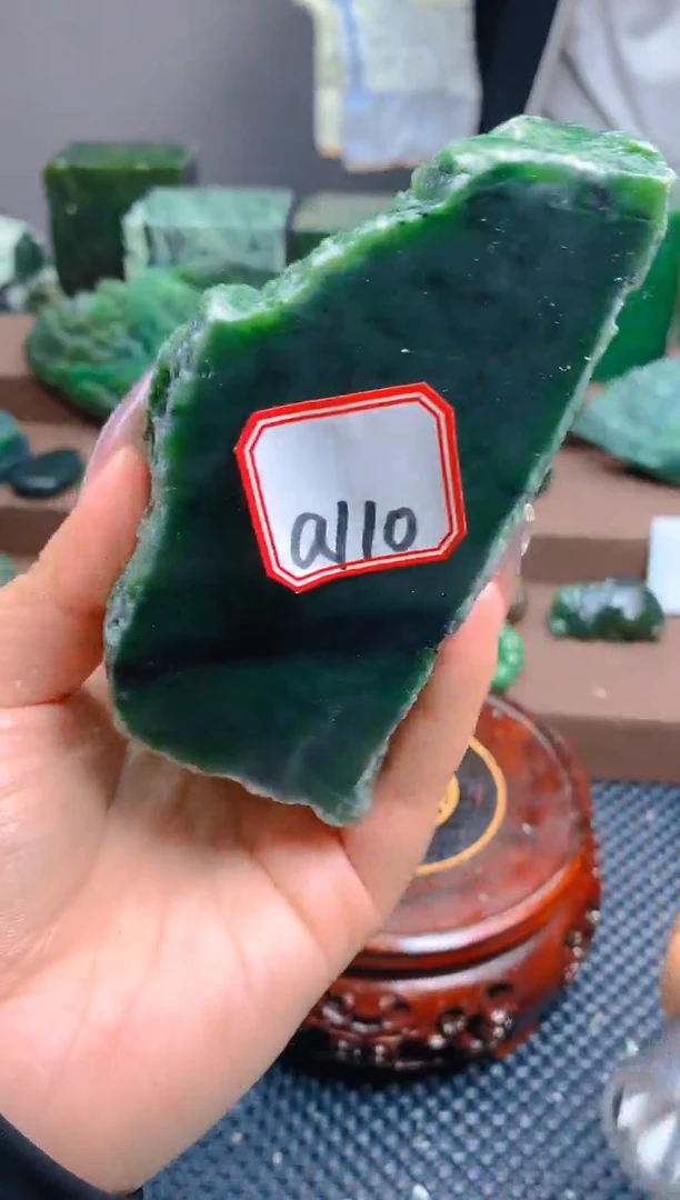 【闪购商品】和田玉（碧玉）珠宝半成品未镶嵌1